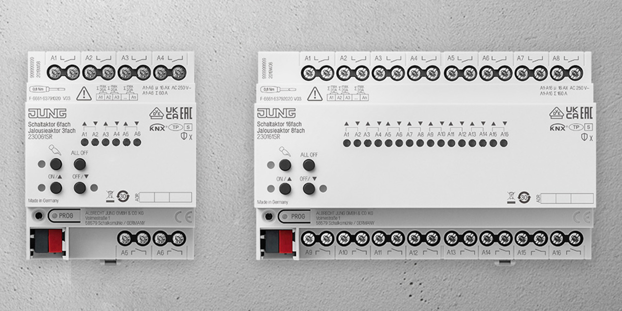 KNX Schalt- und Jalousieaktoren bei Jürgen Seiboth Elektro in Waltershausen