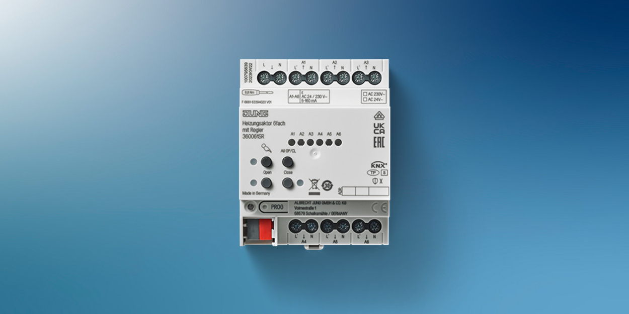 KNX Heizungsaktor 6-fach bei Jürgen Seiboth Elektro in Waltershausen